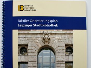 Ringbuch  mit Cover Leipziger Stadtbibliothek