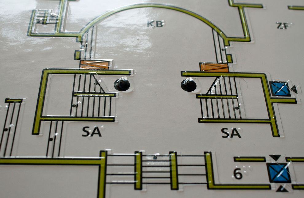 Detailansicht Grundriss Erdgeschoss